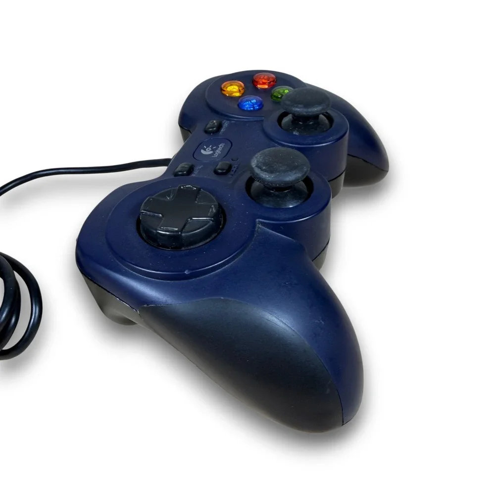 Logitech Gamepad‎ F310 USB Wired Controller Dark Blue Black PC Gaming 840-000058